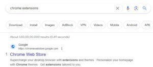chrome extension